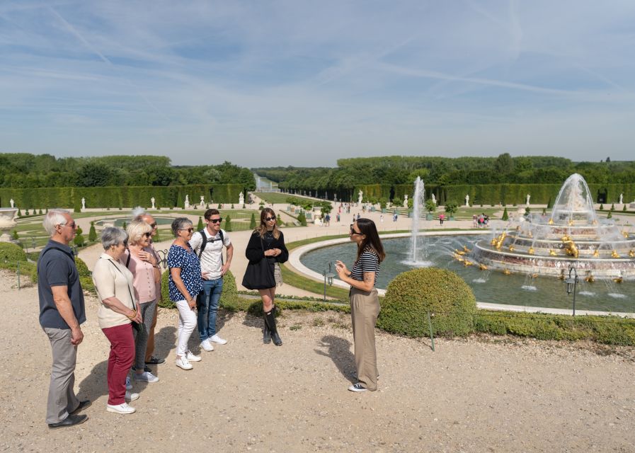 Half Day Versailles Palace & Gardens Tour From Versailles - Transportation and Inclusions/Exclusions