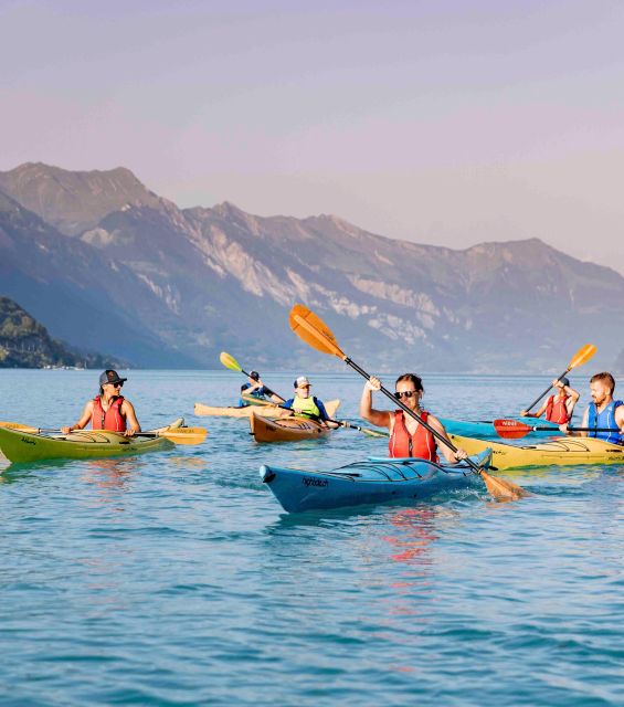 Interlaken: Kayak Tour of the Turquoise Lake Brienz - Cancellation Policy