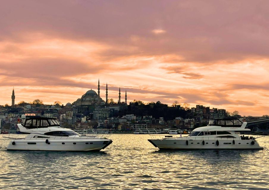 Istanbul: Small-Group Luxury Yacht Sunset Cruise W/ Snacks - Scenic Landmarks