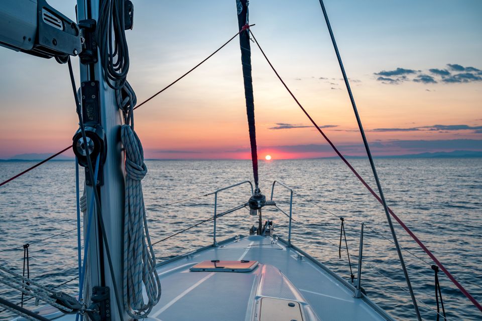 Kassandra: Private Sunset Sailing Cruise With Wine & Fruit - Sailing Highlights