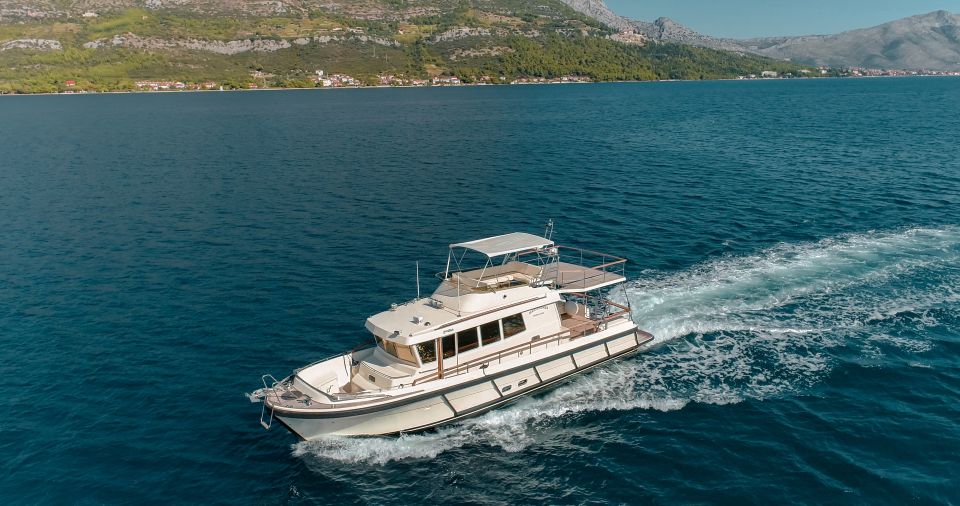 Korcula: Vis Island Private Yacht Tour With Blue Cave Visit - Pricing and Duration