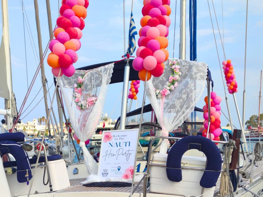 Kos: Private Bridal Shower Boat Cruise With Lunch and Drinks - Booking and Cancellation