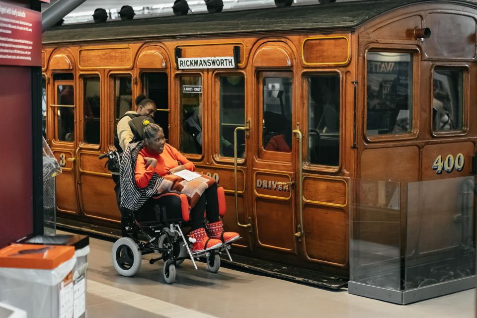 London: London Transport Museum Entrance Ticket - Accessibility for Wheelchair Users