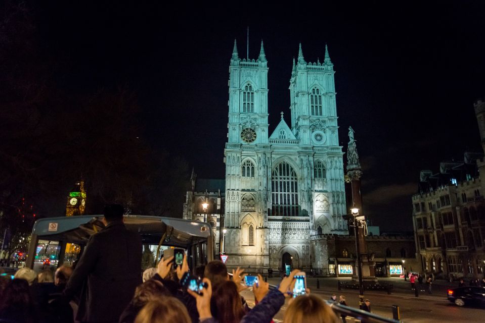 London: Nighttime Open-Top Bus Sightseeing Tour - Panoramic Views of London