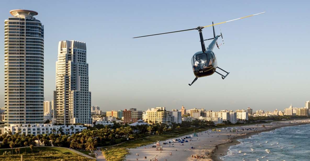 Miami: South Beach 30-Min Private Luxury Helicopter Tour - Booking and Payment Information