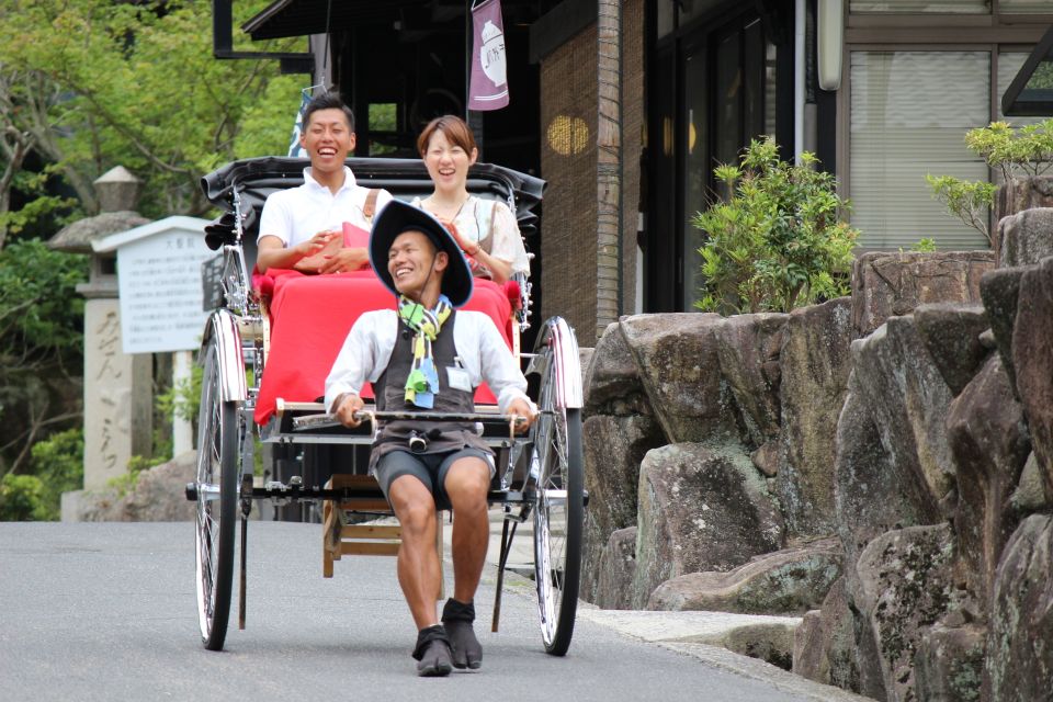 Miyajima: Private Rickshaw Tour to Itsukushima Shrine - Booking Information