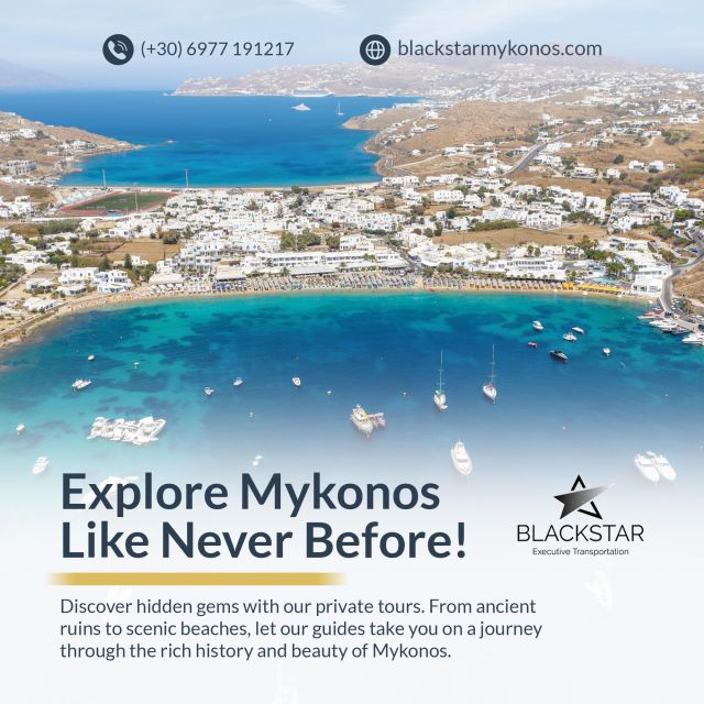 Mykonos Private Tour 4 Hours With Guide - Panoramic View