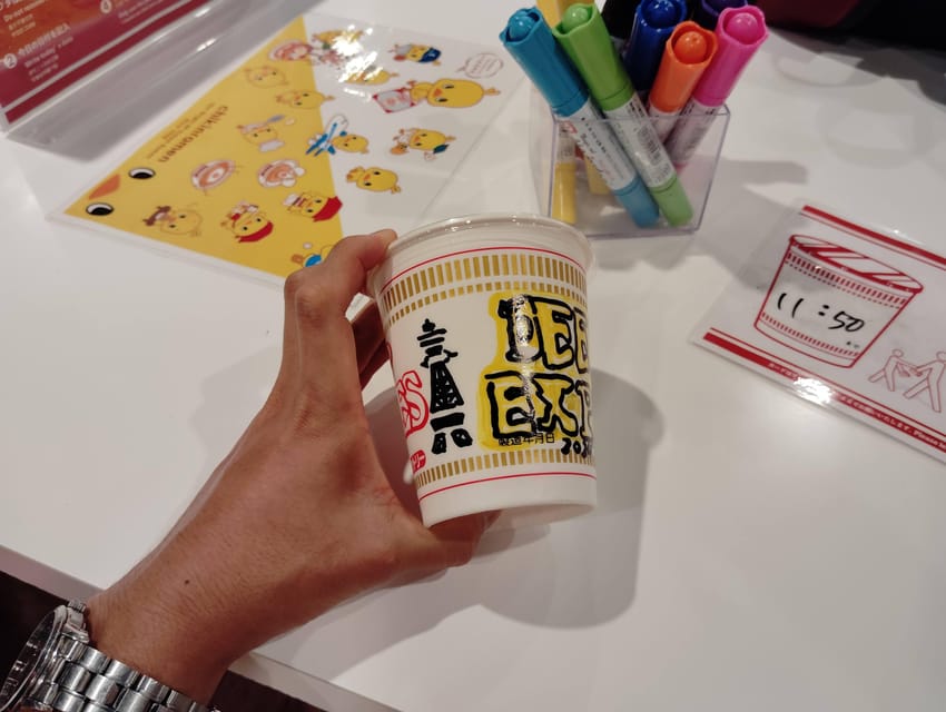 Osaka: Discover the Cup Noodle Museum, 90 Minutes - Meeting Point and Inclusions