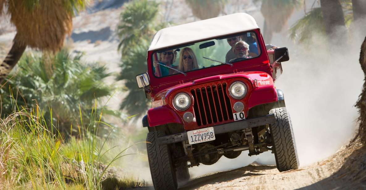 Palm Springs: San Andreas Fault Open-Air Jeep Tour - Local Guide and Narration