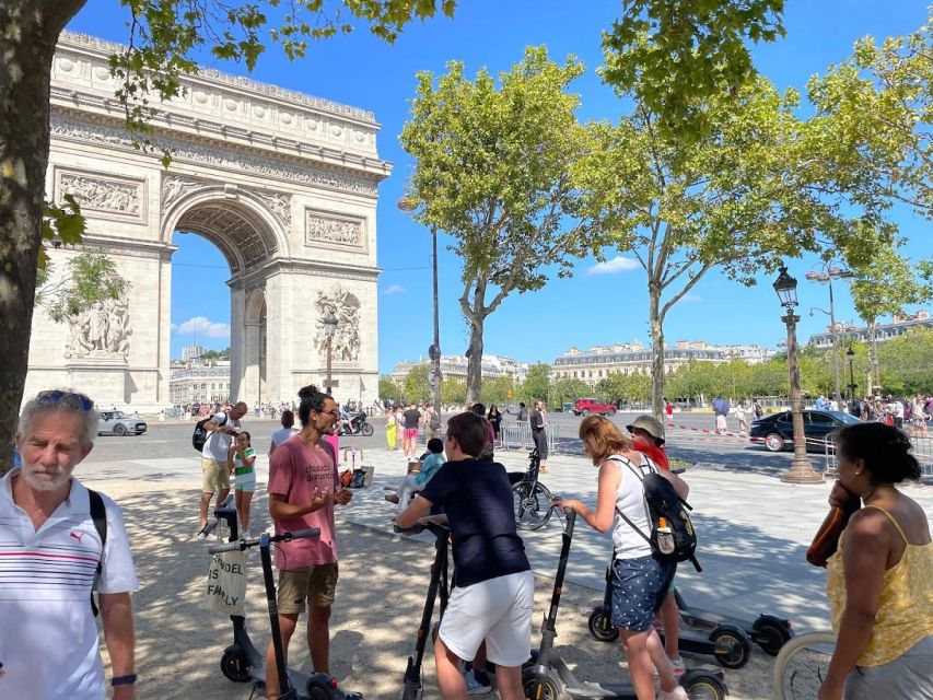 Paris: City Tour by E-Scooter With a Local Guide - Inclusions and Exclusions