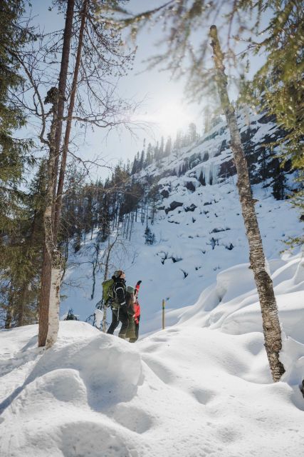 Rovaniemi: Frozen Waterfalls of Korouoma Canyon Hike - Enjoying the Campfire Experience