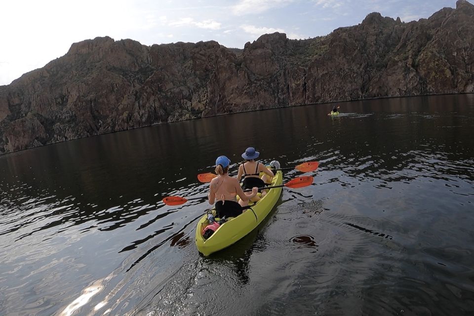 Saguaro Lake: Guided Kayaking Tour - Booking and Reservation Details