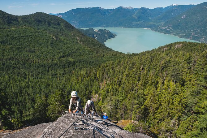 Squamish Via Ferrata Adventure - Relaxing at the Summit Lodge