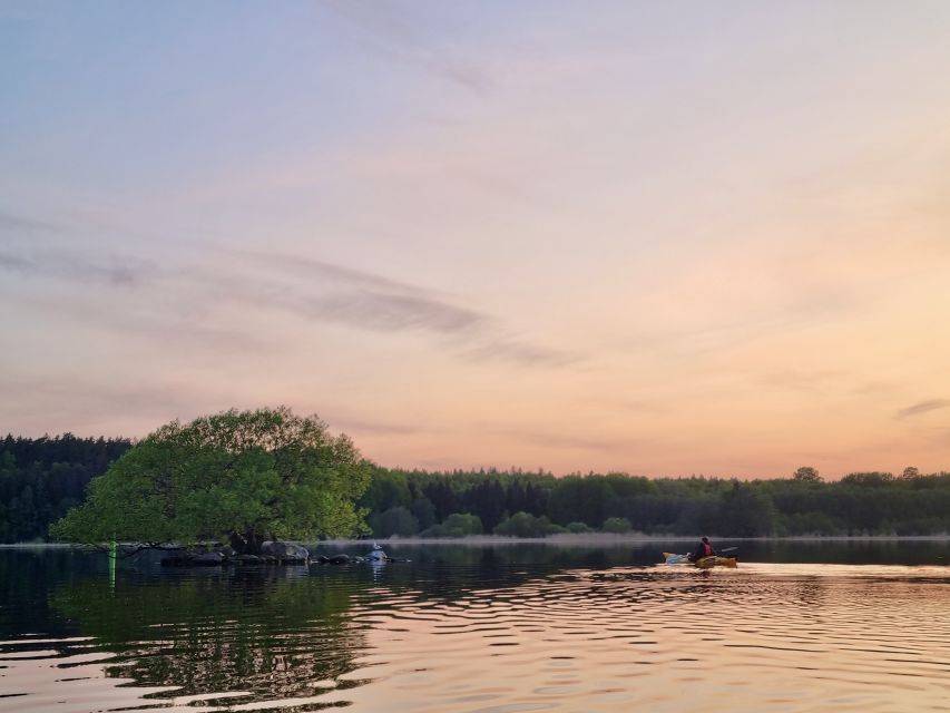 Stockholm: Sunset Kayak Tour on Lake Mälaren With Tea & Cake - Meeting Point and Transportation