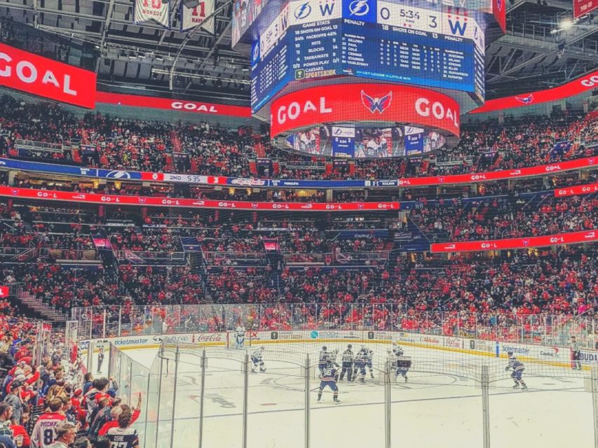 Washington, D.C.: Washington Capitals Ice Hockey Game Ticket - Experiencing the Atmosphere