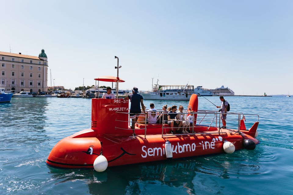 Split: 45-minute Semi-Submersible Submarine Trip - Frequently Asked Questions