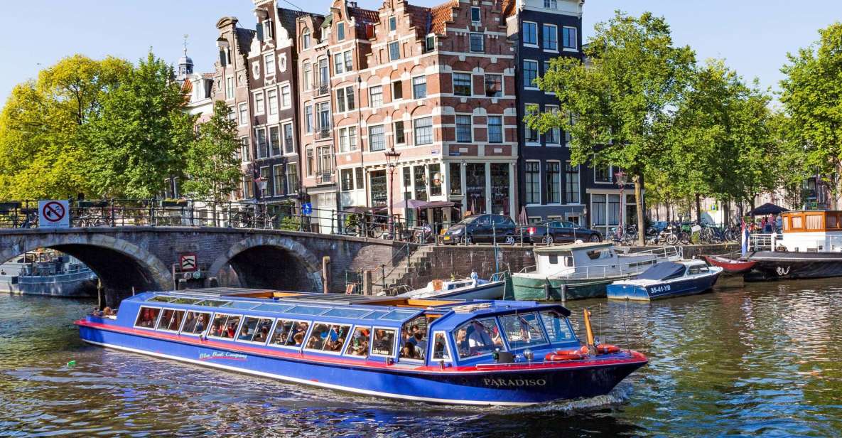 Amsterdam: Canal Cruise and Jewish Cultural Quarter Tickets - Key Points