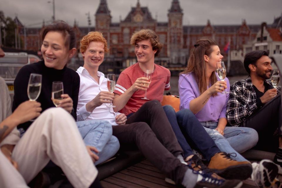 Amsterdam: Open Boat Cruise With Unlimited Drinks Option - Key Points