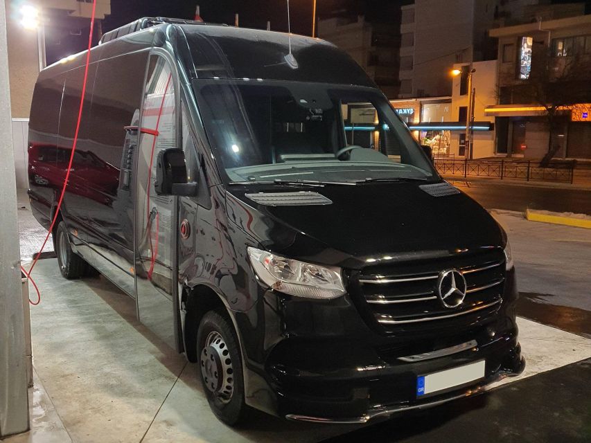 Athens to Costa Navarino Easy Van Transfer - Key Points