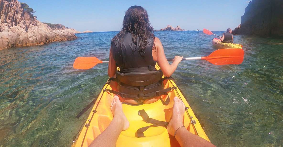 Barcelona: Costa Brava Kayak and Snorkel Tour With Lunch - Key Points