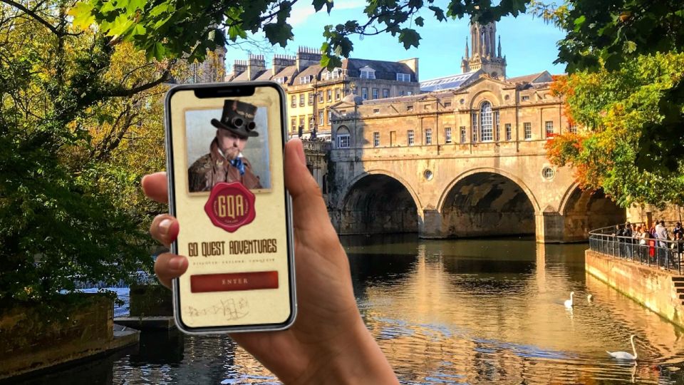 Bath: Self Guided City Walk and Interactive Treasure Hunt - Key Points