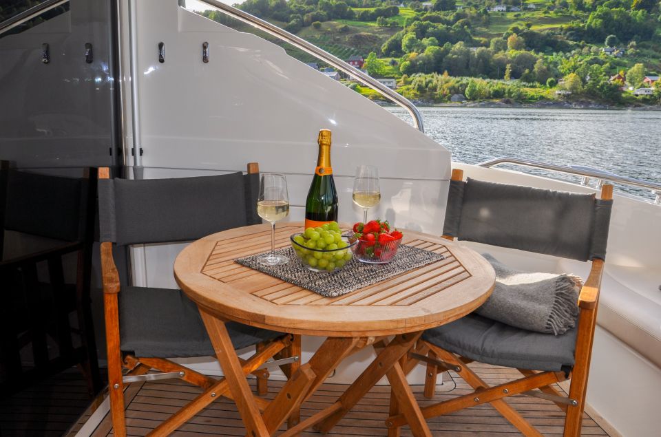 Bergen: Private Evening Yacht Cruise With Snacks and Wine - Key Points