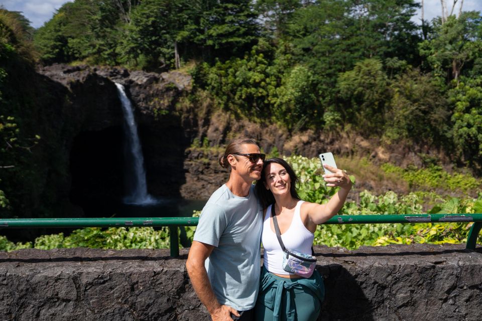 Big Island: Coffee, Black Sand, Volcano and Waterfall Tour - Key Points