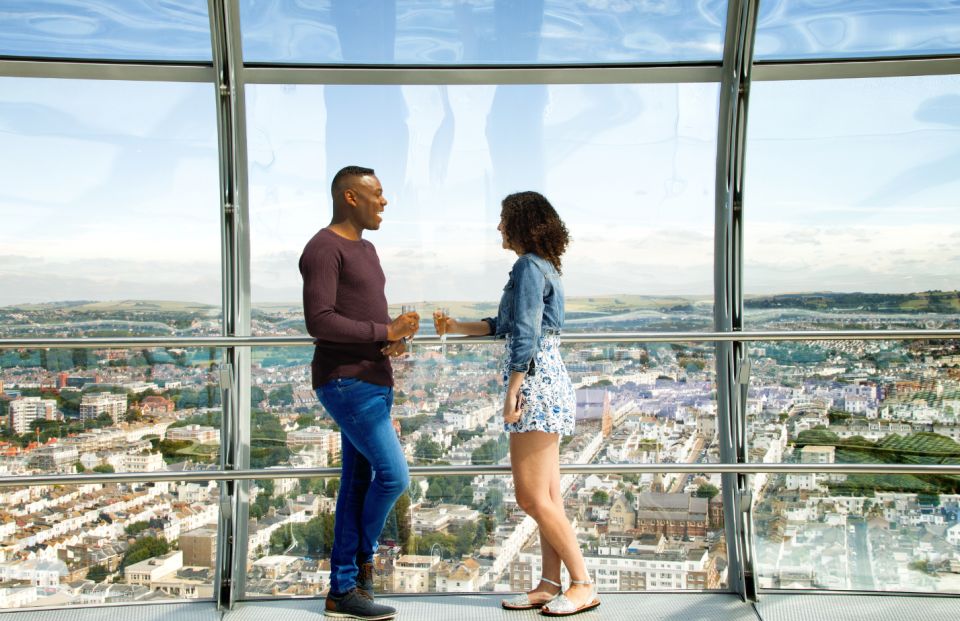 Brighton: View I360 Ticket and Cream Tea - Key Points