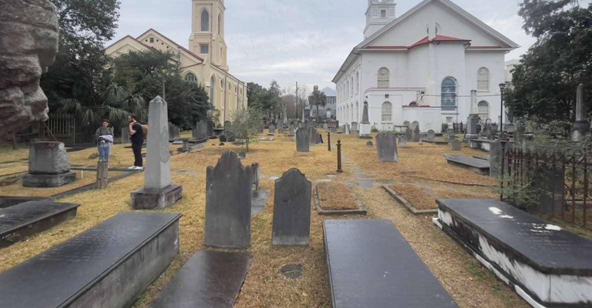 Charlestons Miracle Mile: Church and Cemetery Walking Tour - Key Points