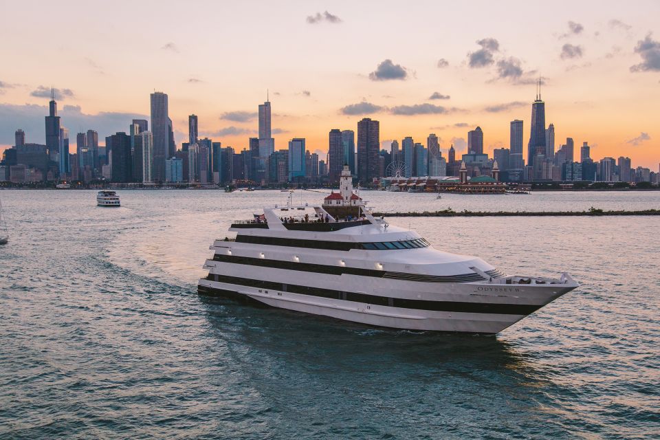 Chicago: Lake Michigan Gourmet Brunch/Lunch/Dinner Cruise - Key Points