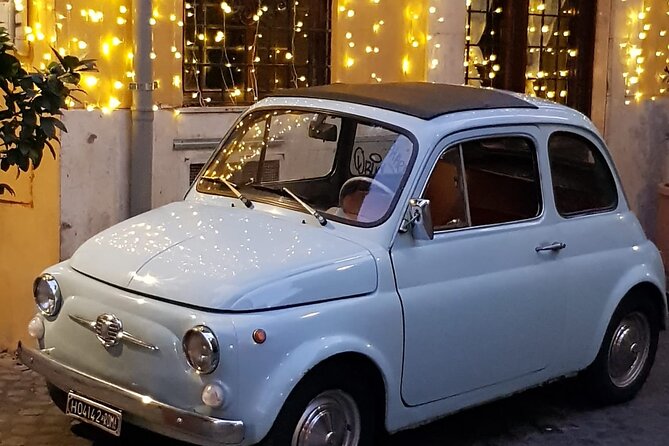 Classic Fiat 500 Rental in Rome - Key Points