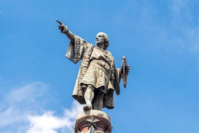 Columbus Monument Lookout: Scenic Ramblas, Sea and Montjuïc Views - Key Points