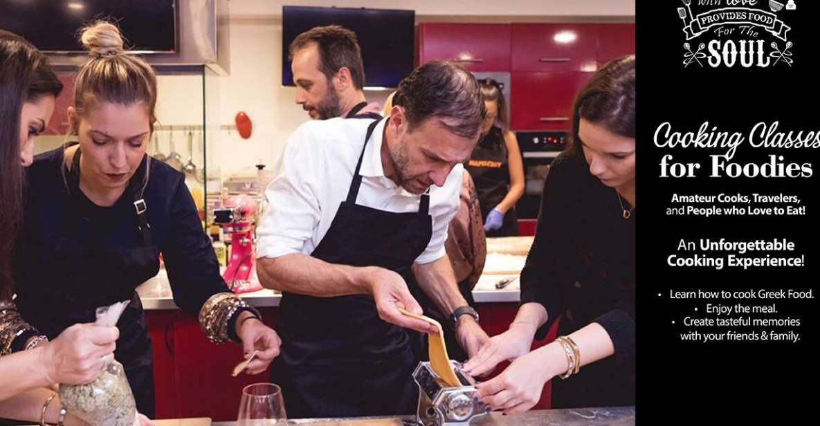 Cooking Classes for Foodies, Discover Greek Cuisine. - Key Points