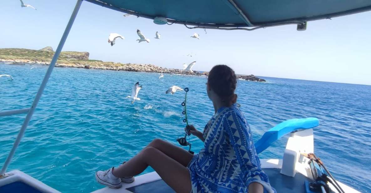 Crete: Fishing & Swimming Boat Cruise With Fresh Fish Lunch - Key Points