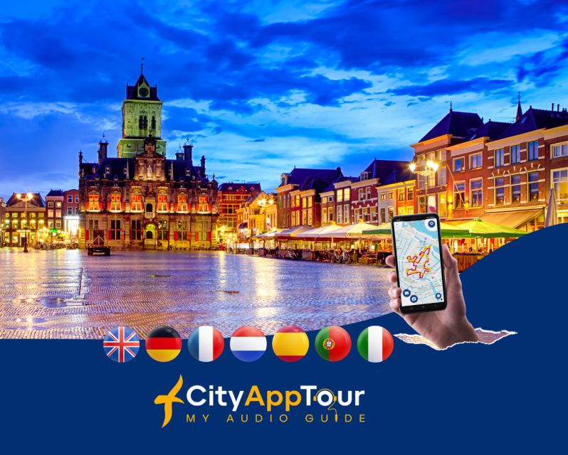 Delft: Walking Tour With Audio Guide on App - Key Points