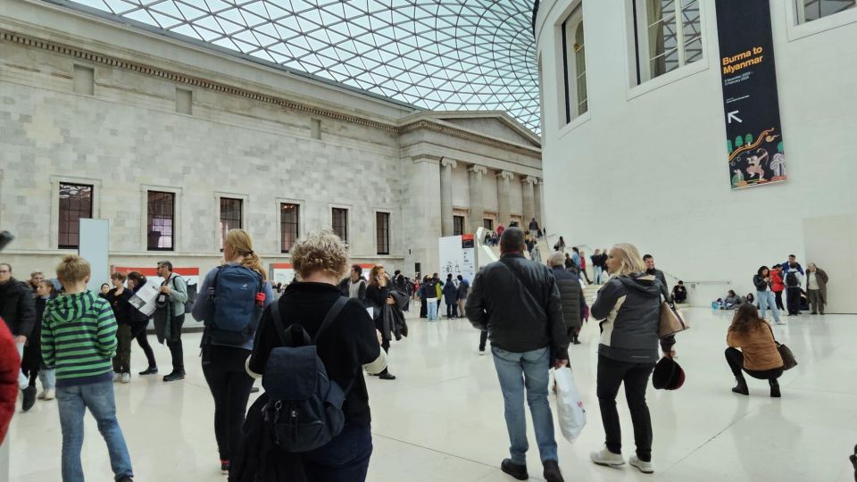 Early Access British Museum Trafalgar Square & Covent Garden - Key Points