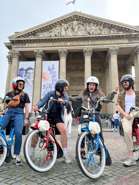 Electric Solex Bike Guided Tour: Paris Vintage Left Bank - Key Points