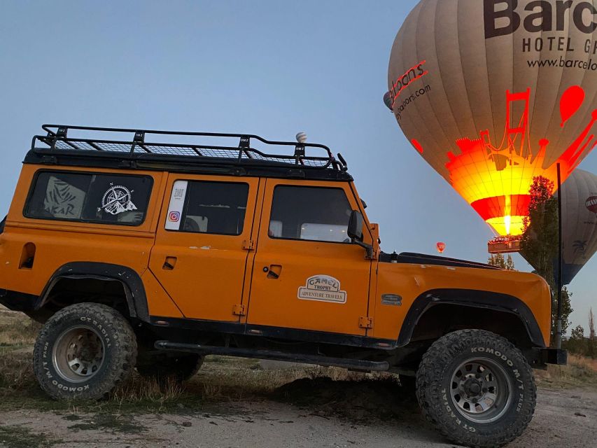 From Göreme/Ürgüp: Cappadocia Jeep Safari Sunrise or Sunset - Key Points