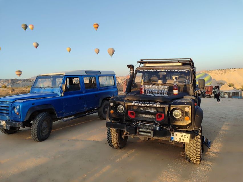 From Nevşehir: Cappadocia Jeep Safari - Key Points