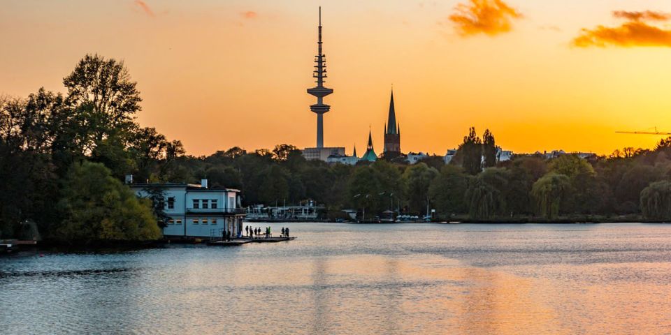 Hamburg: Self-Guided Walking or Bike Tour Around the Alster - Key Points