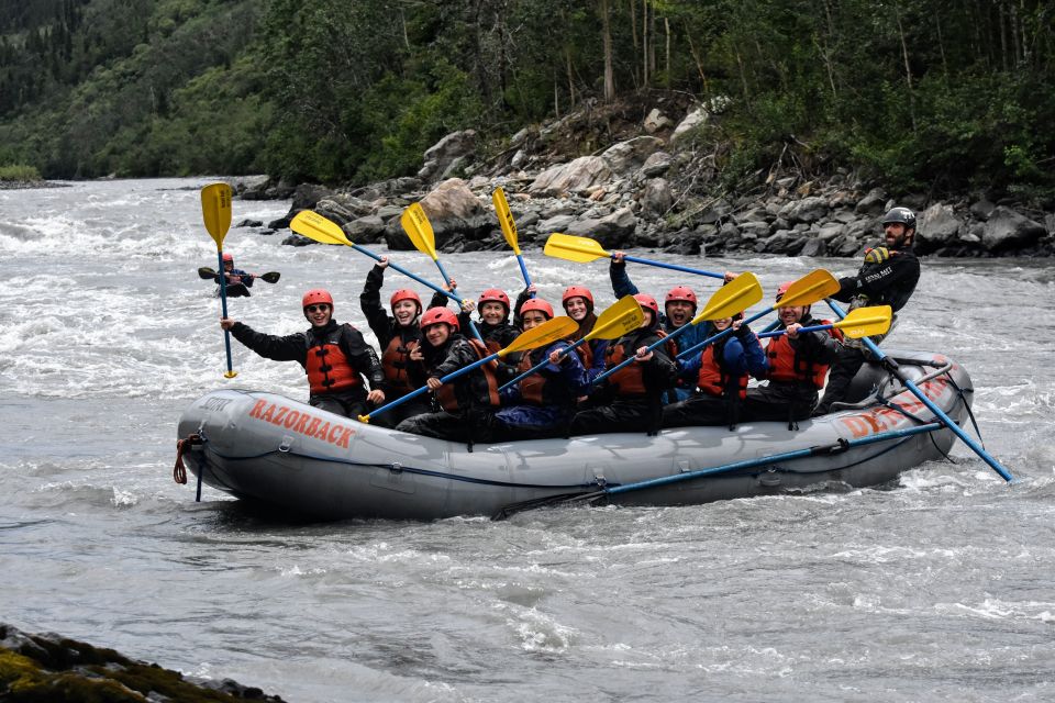 Healy: Denali National Park Class IV Whitewater Rafting Tour - Key Points