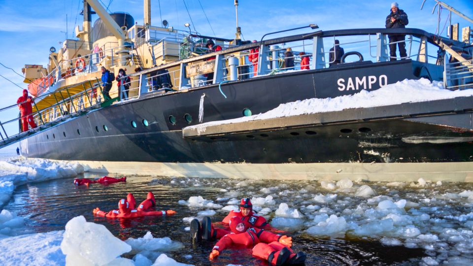 Icebreaker Sampo Cruise With Buffet and Ice Floating - Key Points