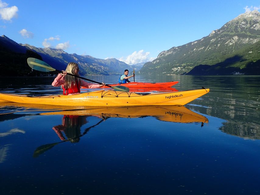 Interlaken: Kayak Tour of the Turquoise Lake Brienz - Key Points