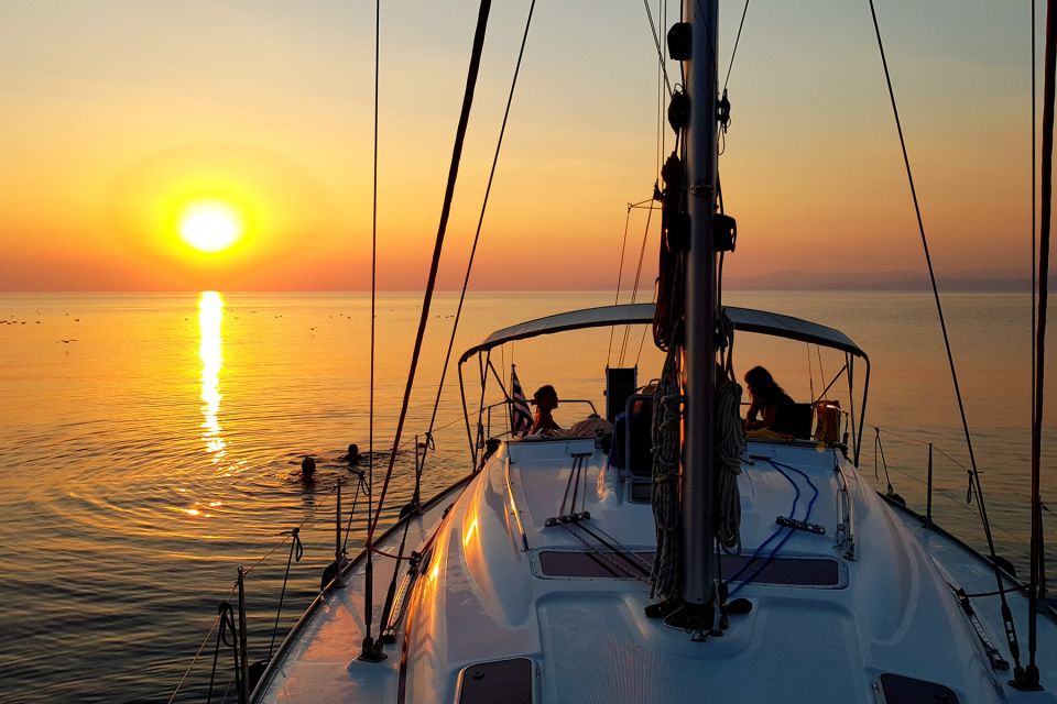 Kassandra: Private Sunset Sailing Cruise With Wine & Fruit - Key Points