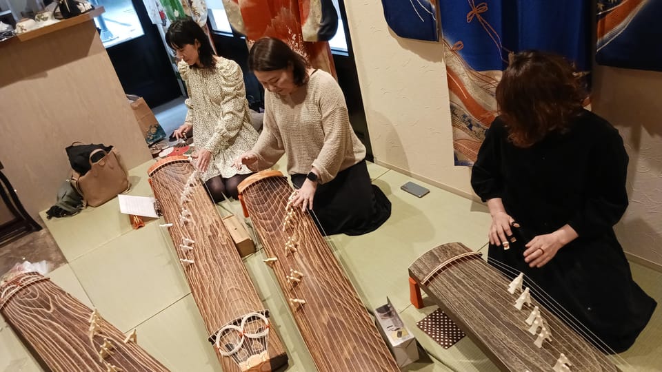 Kyoto Japan: Japanese Harp Experience With Gorgeous Kimono - Key Points