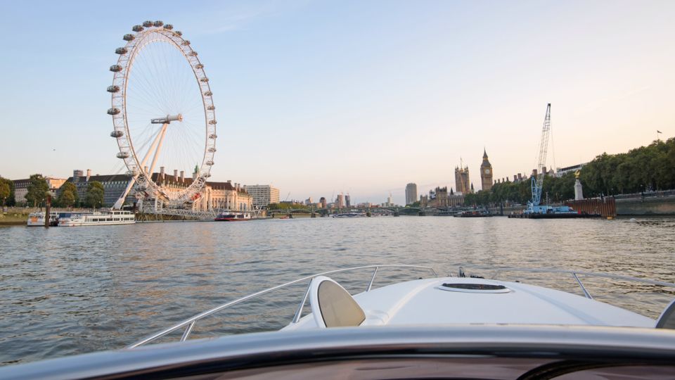 London: 2 Hour Private Luxury Yacht Hire on the River Thames - Key Points