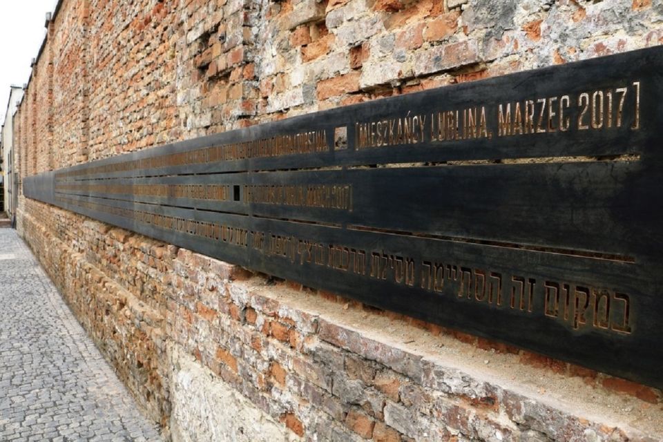 Lublin: Local Jewish Heritage Full-Day Guided Tour - Key Points