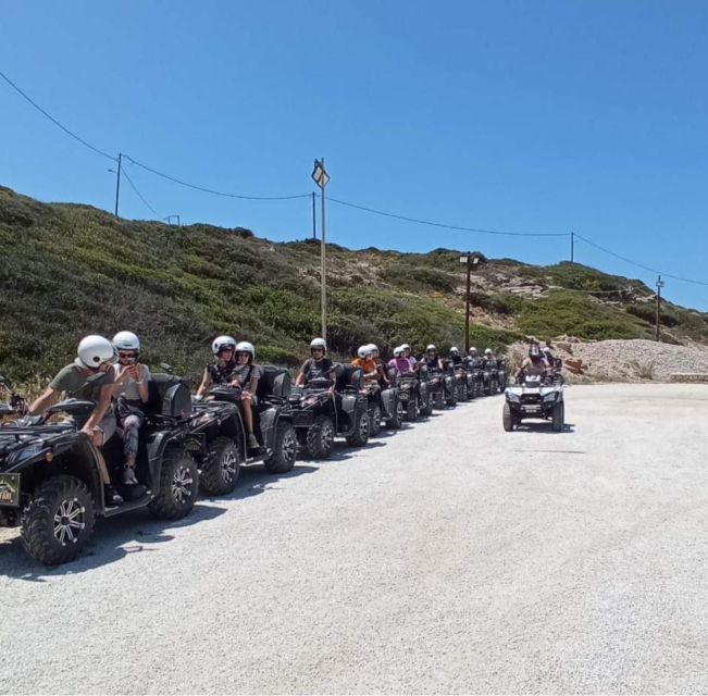 Malia:Afternoon Quad Safari Tour Lunch Hotel Pickup Drop-off - Key Points