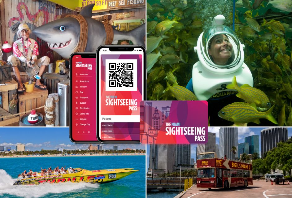 Miami/Fort Lauderdale: Sightseeing Pass for 35+ Attractions - Key Points