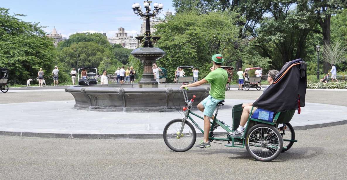 New York City: Central Park Private Pedicab Tour - Key Points